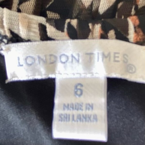 LONDON TIMES HALTER MAXI‎ DRESS - Picture 7 of 8